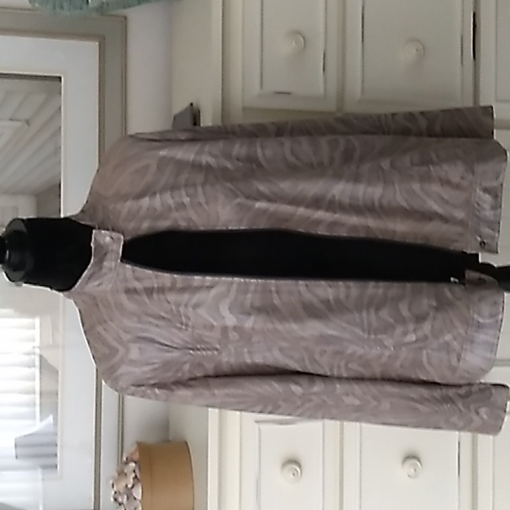 Chico's size 2 animal print jacket